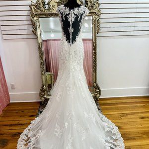 Allure 3003, Lace Wedding Dress, Mermaid Wedding Dress, Bridal Gown